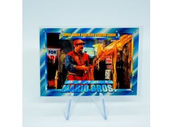 Rare AWESOME SUPER MARIO BROS SkyBox Trading Cards **PROMO CARD** 1993