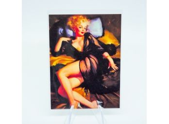 'ladies Of Naughty Nostalgia' PROMO Card 1993! Cool Piece Of History