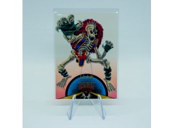 Limited Edition 1995 Fleer Ultra CLAW Suspended Animation Skeleton Warrior Card!!