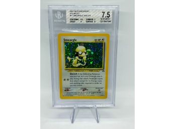 Fantastic BGS 7.5 NM Smeargle Neo Discovery Set Holographic Pokemon Card! 9.5 CENTERING!