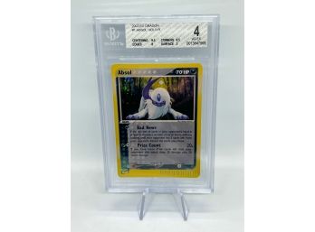 BGS 4 VG-EX Absol EX Holographic Pokemon Card! VERY HIGH SUBS!!!