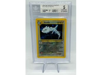 BGS 5 EX Steelix Neo Genesis Holo Pokemon Card W/ 9.5 CENTERING!