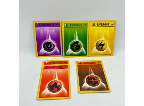 1st Edition(!) German Base Set Pokemon Energy Cards!! (1 Of 2)