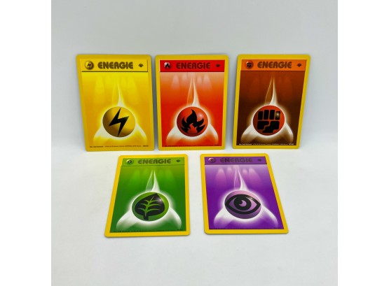 1st Edition(!) German Base Set Pokemon Energy Cards!! (2 Of 2)