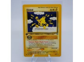 1st Edition ELEKID RARE Neo Genesis PACK FRESH POKEMON CARD!!!!!