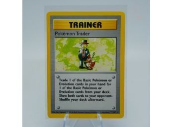 Shadowless POKEMON TRADER RARE Base Set Trainer Pokemon Card! PACK FRESH!!