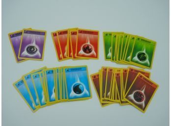 Huge Near Mint Shadowless Pokemon Card Energy Set!! (2 Of 2)