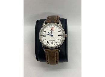 Exceptionally Rare Torsten Nagengast UNICUS Handwound Mechanical Watch (1 Of 25 Pieces Made Worldwide)