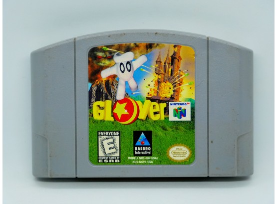 GLOVER Nintendo 64 (N64) Game Cartridge!!! Rare!!