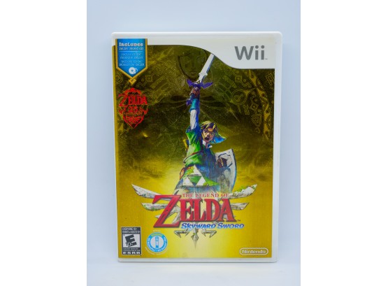 WOW! Mint Condition The Legend Of Zelda Skyward Sword Nintendo Wii Game With Extra Music CD!!