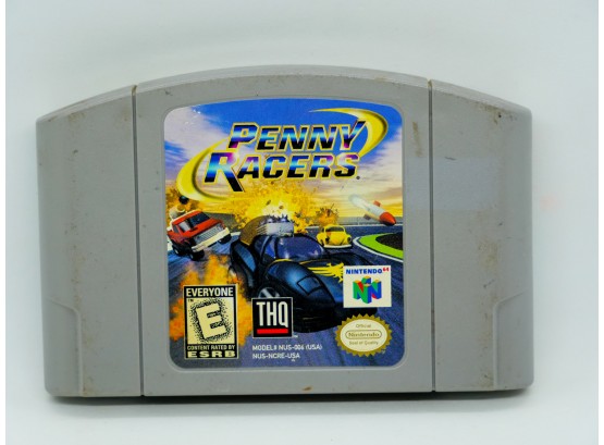 PENNY RACERS Nintendo 64 (N64) Game Cartridge!