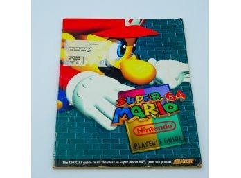 SUPER MARIO 64 Nintendo 64 Game Strategy Guide!!!