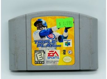 EA Sports Triple Play 2000 Nintendo 64 Cartridge