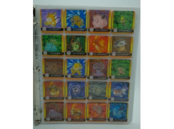 Full Set Of 40 ARTBOX PREMIER SET (1st Edition) Holographic 'evolving' Pokemon Cards