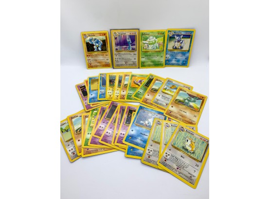 Fantastic Base Set And Base Set 2 Pokemon Card Lot