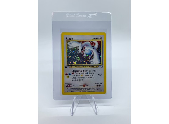*Gorgeous PSA-Ready 1st Edition Neo Genesis Lugia Holographic WITH SWIRL!!* (PSA 10 Sold For $129k!)