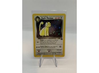 Gorgeous Dark Persian Early Black Star Promo Holographic Card!!