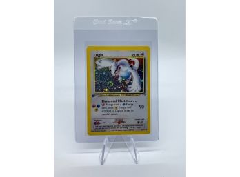 *Gorgeous PSA-Ready 1st Edition Neo Genesis Lugia Holographic WITH SWIRL!!* (PSA 10 Sold For $129k!)