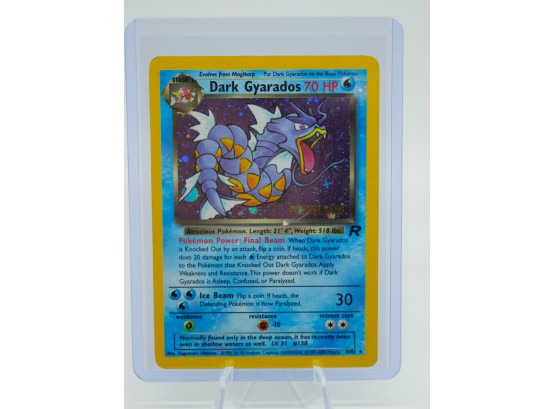 *PRERELEASE* DARK GYRADOS Team Rocket Holographic Pokemon Card!! (1)