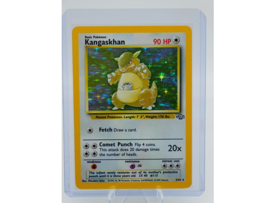 KANGASKHAN Jungle Set Holographic Pokemon Card!! (2)