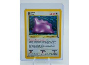 DITTO Fossil Set Holographic Pokemon Card!! (2)
