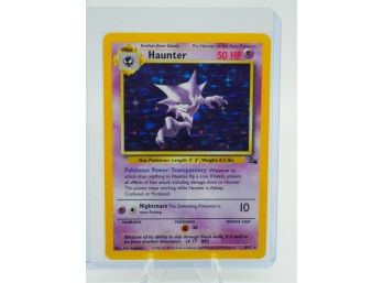 HAUNTER Fossil Set Holographic Pokemon Card!! (2)