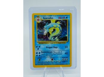 GYRADOS Base Set Holographic Pokemon Card!! (3)