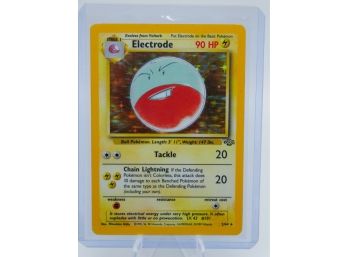 ELECTRODE Jungle Set Holographic Pokemon Card!! (2)