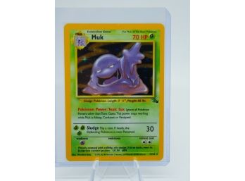 MUK Fossil Set Holographic Pokemon Card!! (5!?!)