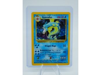 GYRADOS Base Set Holographic Pokemon Card!! (2)