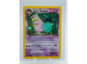DARK SLOWBRO Team Rocket Holographic Pokemon Card!! (1)
