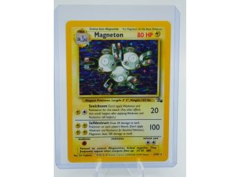 MAGNETON Fossil Set Holographic Pokemon Card!! (2)