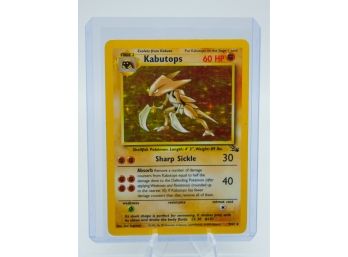KABUTOPS Fossil Set Holographic Pokemon Card!! (1)