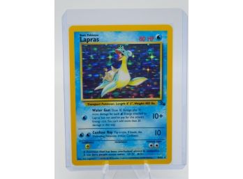 LAPRAS Fossil Set Holographic Pokemon Card!! (2)