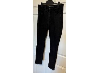 Classic Women's Black Skinny Jeans (Size 8)