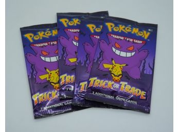 4x Pokemon Trick Or Trade Sealed Packs
