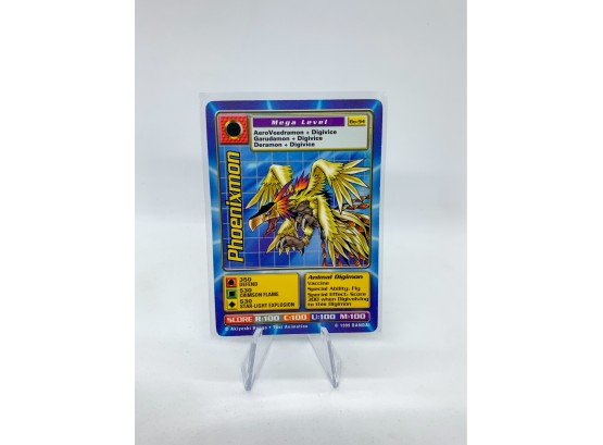 Extremely Rare DIGIMON Phoenixmon Card (original 1999 Release)