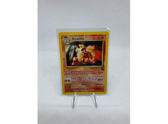 Arcanine Early Black Star Pokemon Promo Card (1/2)