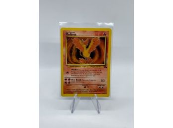 Wow!! Moltres Non-Holo Rare Pokemon Card (Fossil Series)
