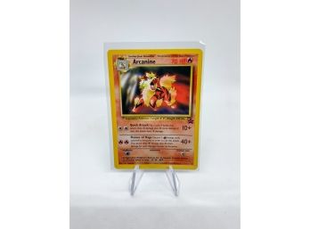 Arcanine Early Black Star Pokemon Promo Card (2/2)