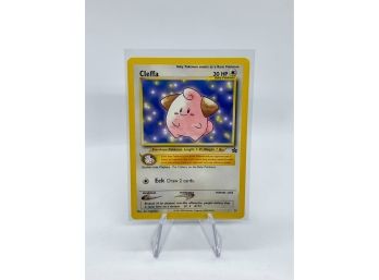 Rare Cleffa Early Black Star PROMO Pokemon Card