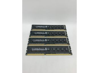 16 Gigabytes (4x4 GB) RAM