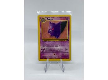 Gengar Non-Holo Rare Pokemon Card (Fossil Series)