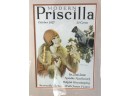 (E-1) ANTIQUE FRAMED MAGAZINE AD ART - 'MODERN PRISCILLA' WOMAN WITH SQUIRREL - 1927 - 19' BY 15'