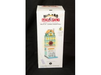 (B13) VINTAGE DEPARTMENT 56-MONOPOLY XMAS DECORATION- 'OLD ST.JAMES HOSPITAL' NEW OLD STOCK