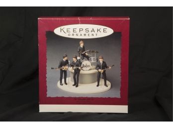 (B4) VINTAGE KEEPSAKE ORNAMENT-'THE BEATLES GIFT SET' SET OF 5 -DATED 1994
