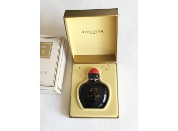 (E10) VINTAGE PARFUM JOY-JEAN PATOU-NOT SURE IF THERE IS ANY PERFUME IN BOTTLE