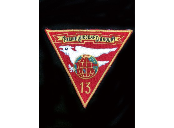 (P15) US MARINE AIRCRAFT GROUP MAG 13 PATCH