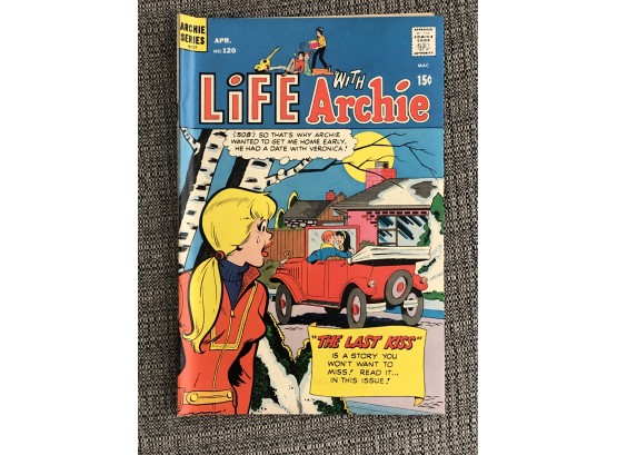 (C13) DC COMIC BOOK-LIFE WITH ARCHIE-'THE LAST KISS'-NO.120-APRIL,1972