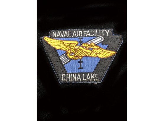 (P10) NAVAL AIR FACILITY CHINA LAKE CALIFORNIA PATCH-MEASURES APPROX. 5 X 3 1/2 INCHES